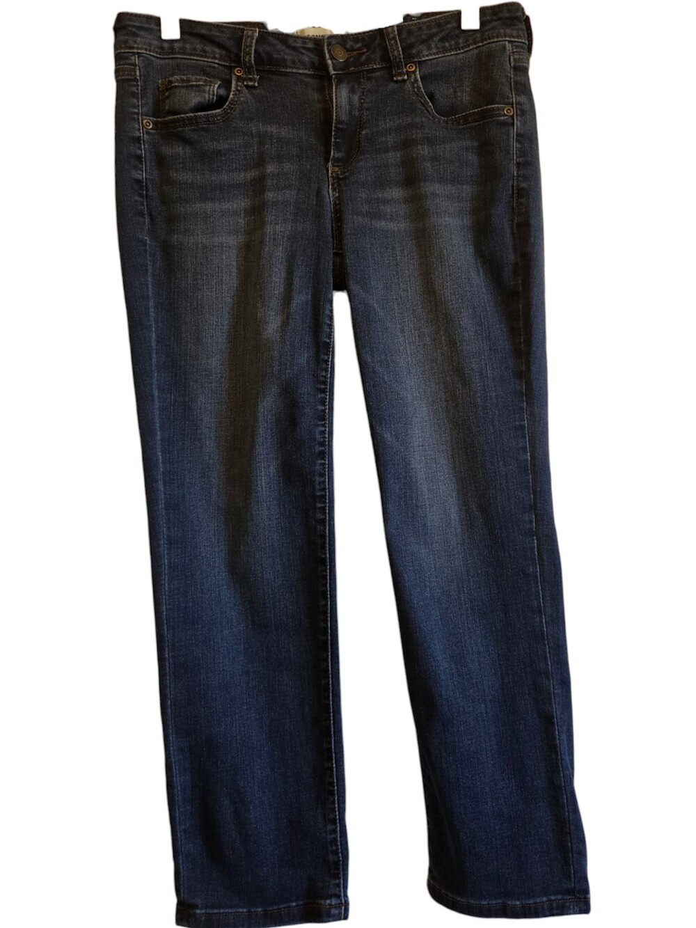 Sonoma Capri Jeans Size 6 Dark Indigo Denim Straight Leg